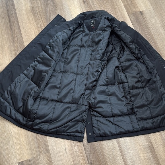 Tumi Tech by Tumi Black Softshell Full Zip Metro Jacket Zip Pockets Men’s Large - Picture 10 of 16